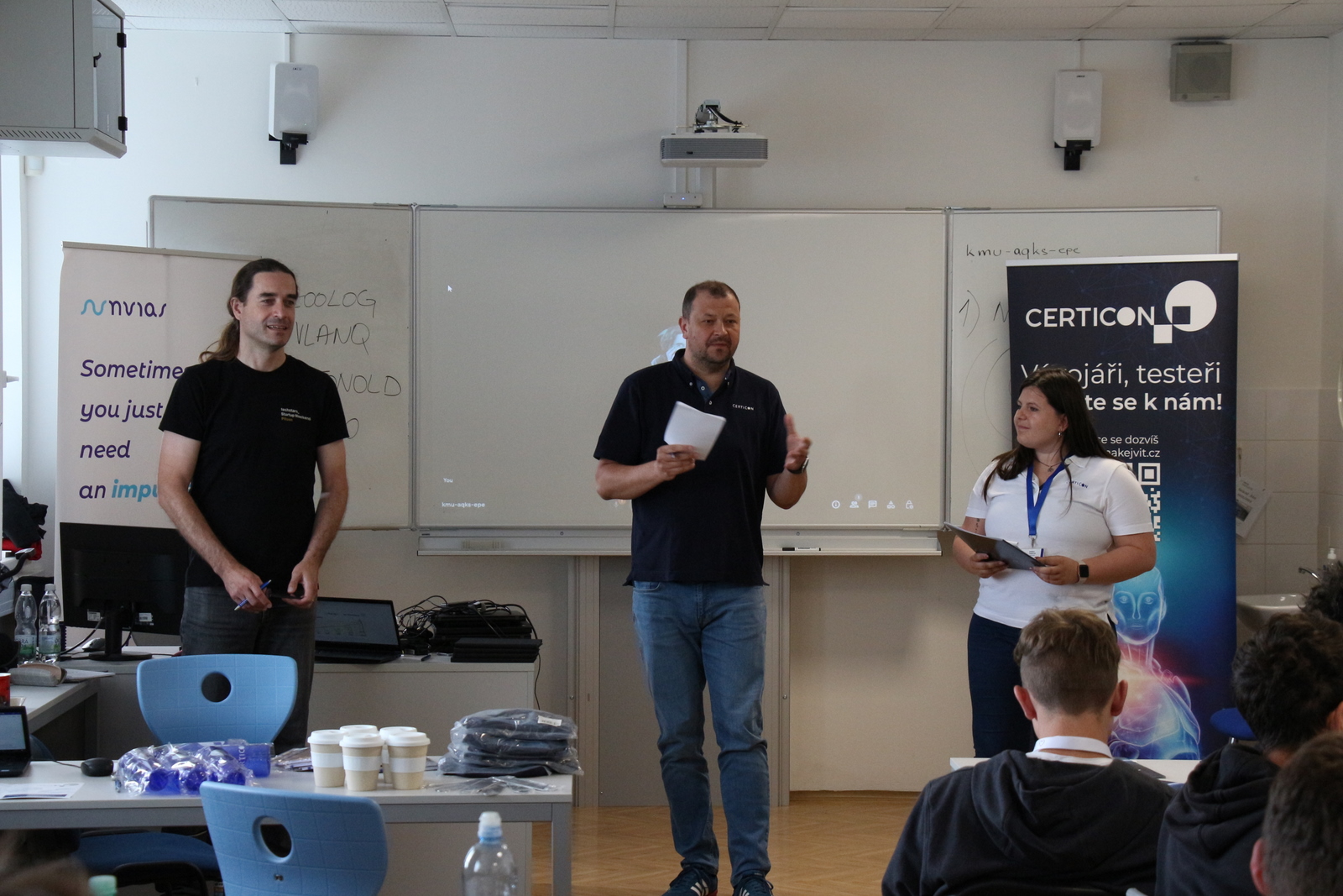Project day with INFIS school – Cooperation with Certicon